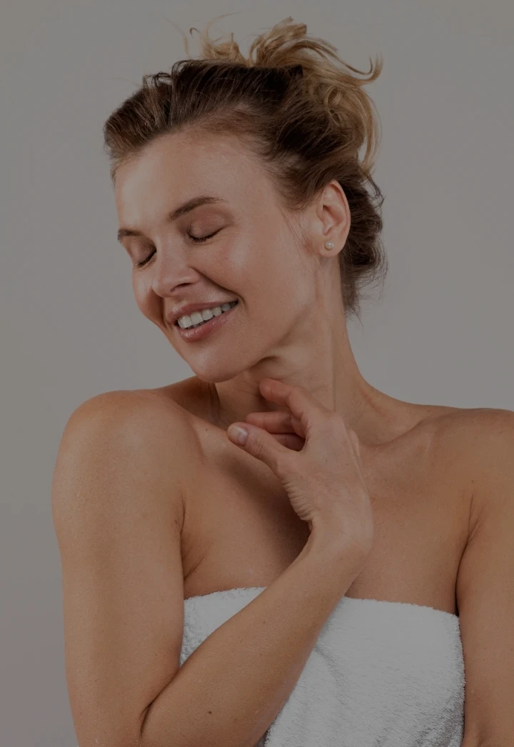 woman in a towel | Arslanian Plastic Surgery Atlanta